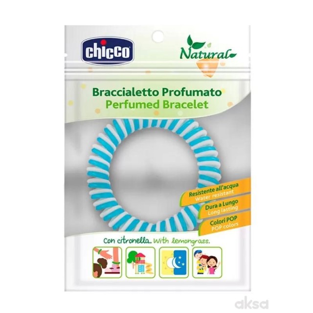Chicco Zanza Parfemisana Narukvica 1 Kom Chicco Zanza Parfemisana Narukvica 1 Kom