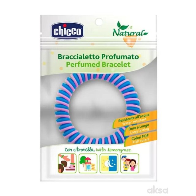 Chicco Zanza Parfemisana Narukvica 1 Kom Chicco Zanza Parfemisana Narukvica 1 Kom