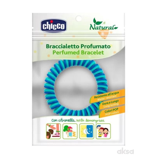 Chicco Zanza Parfemisana Narukvica 1 Kom Chicco Zanza Parfemisana Narukvica 1 Kom