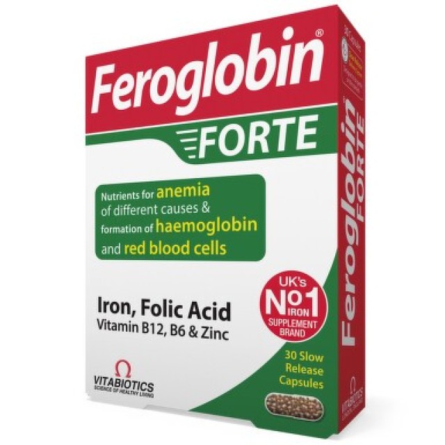 Vitabiotics Feroglobin Forte Kapsule A30