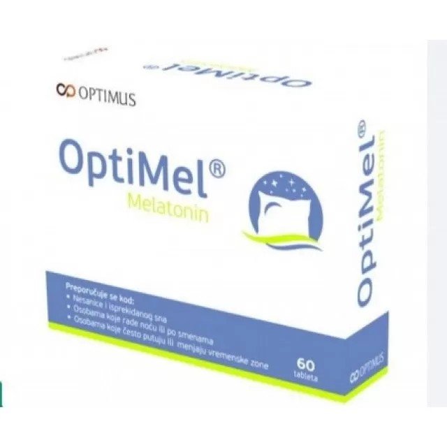 Optimel Melatonin 1Mg Sublingvalne Tablete A60