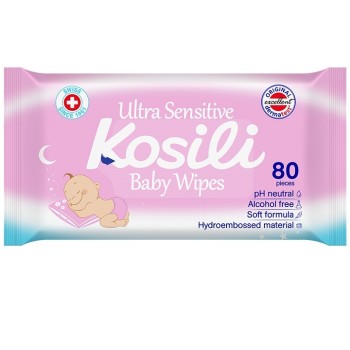 KOSILI BABY VLAZNE MARAMICE ROZE A80 