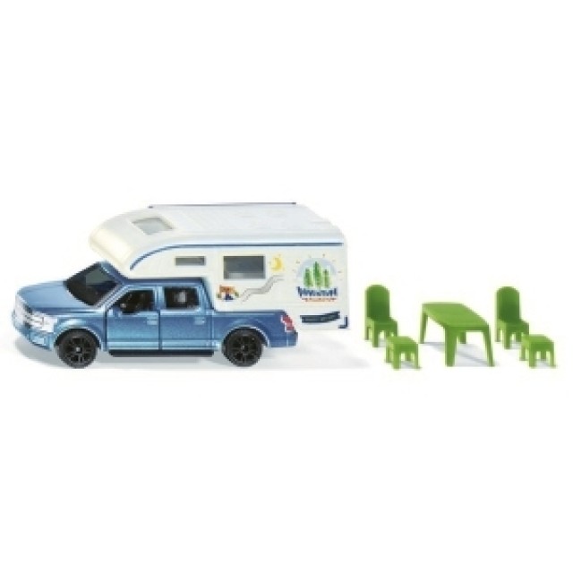Siku Ford F150 Pick-Up Camper 1693