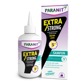 PARANIT SAMPON EXTRA STRONG 200ML + CESALJ