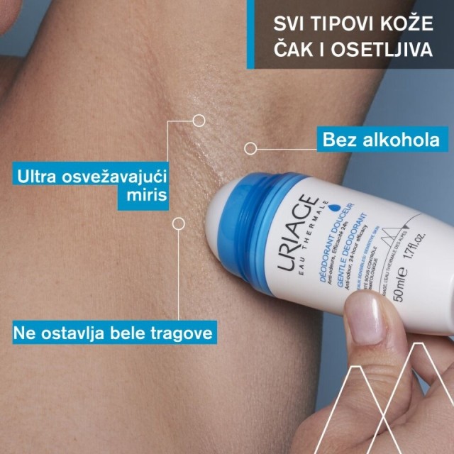 Uriage Roll-On Bez Aluminijuma 50Ml 5987