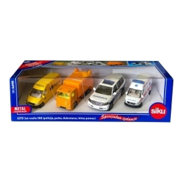Siku Gift Set Spec Vozila Srbije 6215Srb