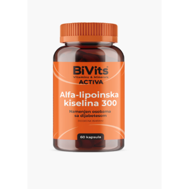 Bivits Activa Alfa-Lipoinska Kiselina 300 Kapsule A 60