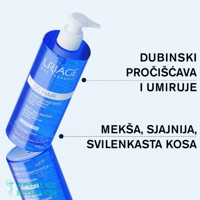 Uriage D.s. Nežni Šampon Za Kosu 200Ml 1542