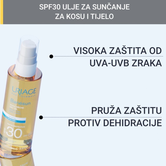 Uriage Bariesun Suvo Ulje Spf30 200Ml 9055