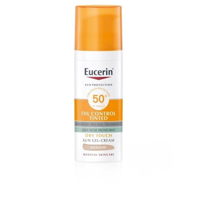 Eucerin Sun Oil Control Tonirana Krema Tamna Spf50+ 50Ml