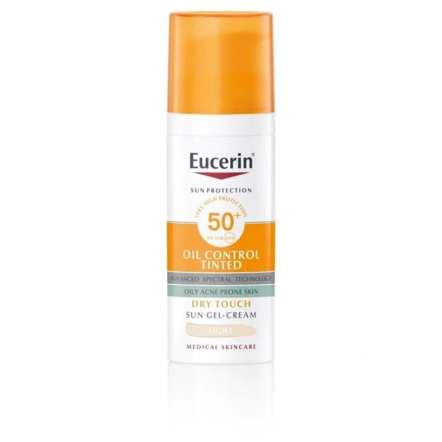 Eucerin Sun Oil Control Tonirana Krema Svetla Spf50+ 50Ml