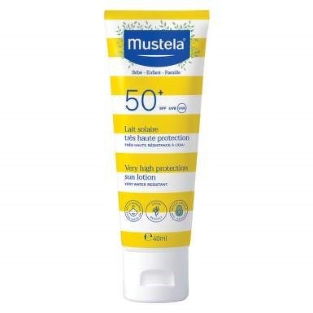 Mustela Sun Losion Sa Visokom Uv Zaštitom Spf50+ 40Ml