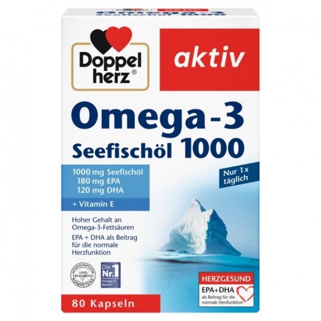 Aktiv Omega-3 1000Mg Tbl A80