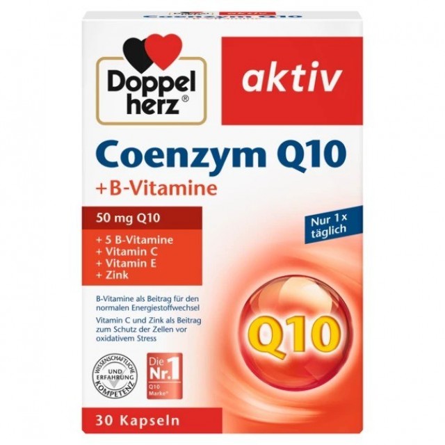 Aktiv Coenzym Q10 + B Vitamin Cps A30