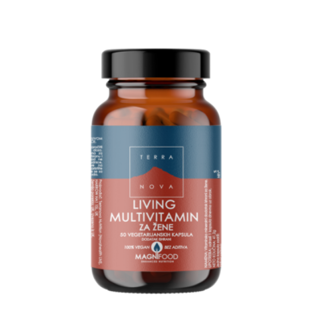 Terranova Living Multivitamin Za Zene 50 Kapsula