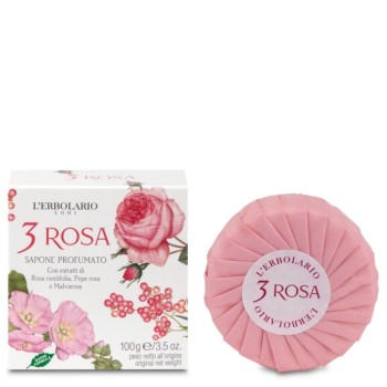 LERBOLARIO 3 ROSA MIRISNI SAPUN 100G