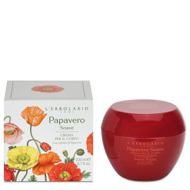 Lerbolario Papavero Soave Krema Za Telo 200Ml