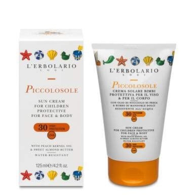 Lerbolario Sun Piccolosole Dečja Krema Za Lice I Telo Spf30 125 Ml
