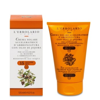 LERBOLARIO SUN KREMA ZA BRZO TAMNJENJE SPF15 125 ML