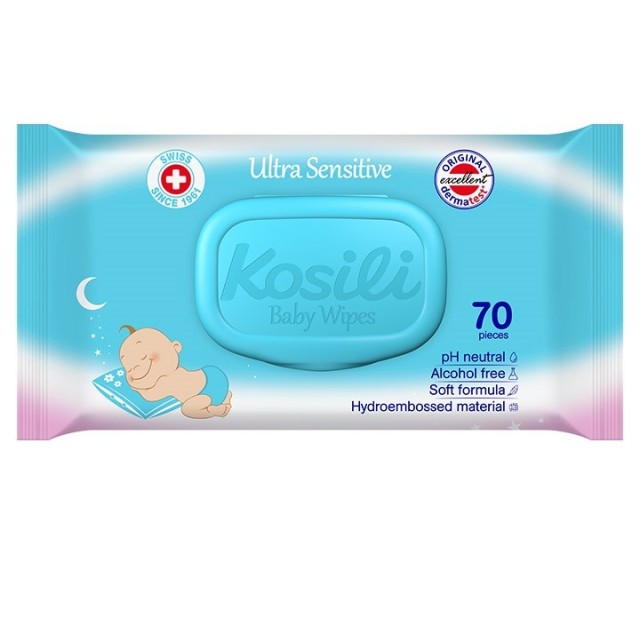 Kosili Baby Vlazne Maramice Plave A70