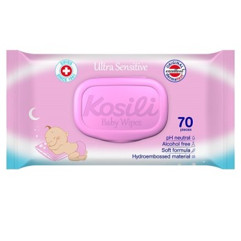 KOSILI BABY VLAZNE MARAMICE ROZE A70