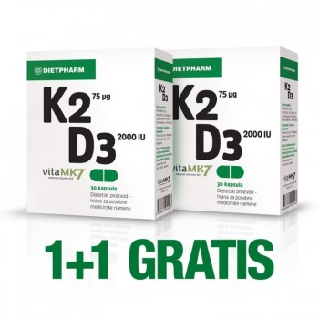 DIETPHARM K2D3 KAPSULE A30 1+1 GRATIS