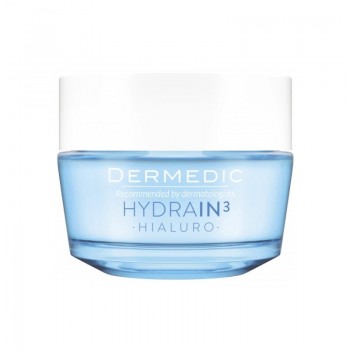 DERMEDIC HYDRAIN3 HIALURO ULTRA HIDRATANTNI KREMASTI GEL ZA LICE 50ML