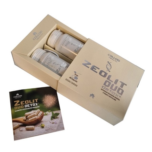 Zeolit Duo Detox Capsule A80+Prah 70G Zeolit Duo Detox Capsule A80+Prah 70G