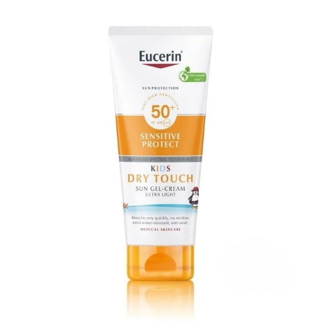 Eucerin Sun Kids Dry Touch Gel-Krema Za Zaštitu Dečje Kože Od Sunca Spf 50+ 200Ml 63040