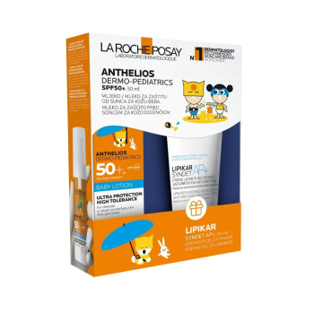 LA ROCHE-POSAY PROMO ANTHELIOS BABY LOTION SPF50+50ML + LIPIKAR SYNDET AP+100ML 