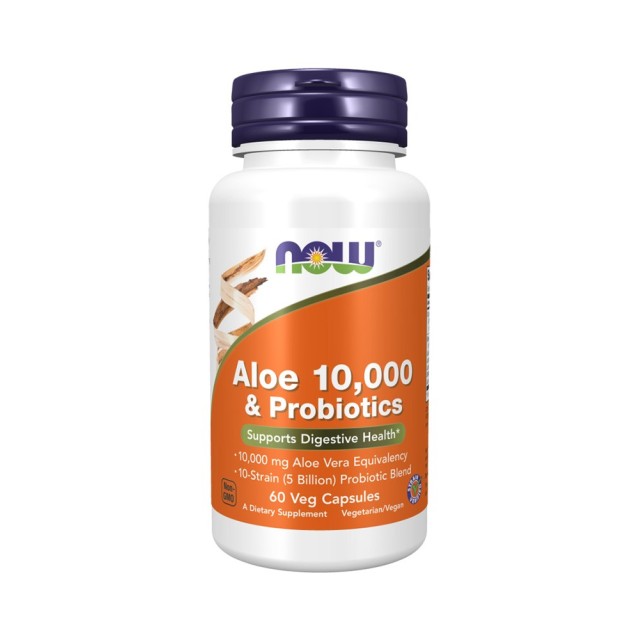 Now Aloe&Probiotic Kapsule A60