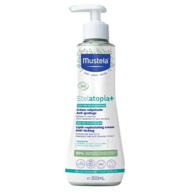 Mustela Organic Stelatopoa + Lipidna Krema 300Ml