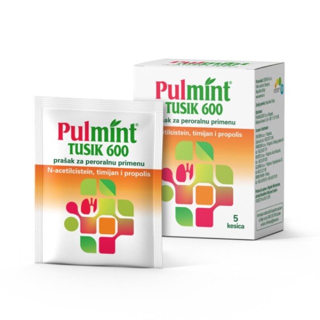 Pulmint Tusik 600 Kes A5