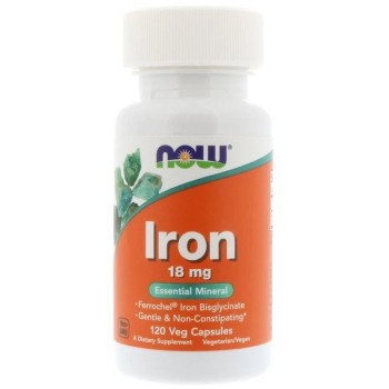 NOW IRON 18MG CPS A120