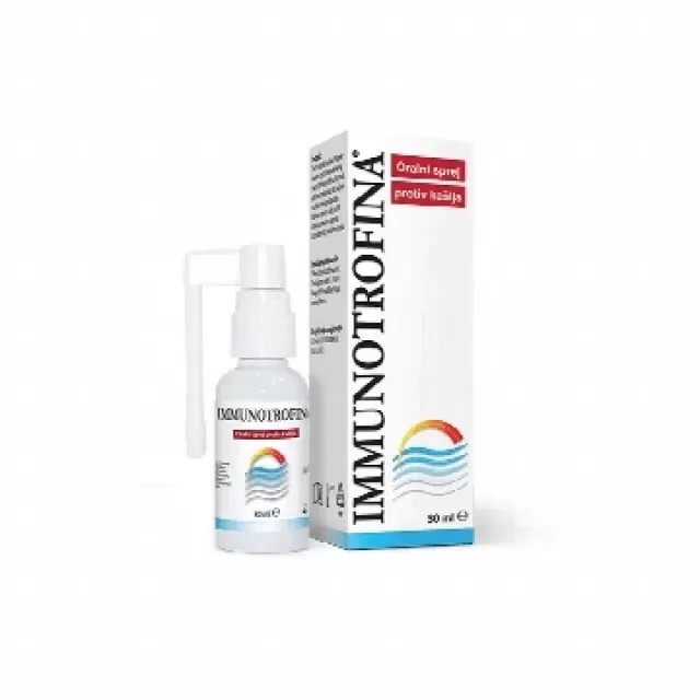 Immunotrofina Oralni Sprej Protiv Kašlja 30Ml