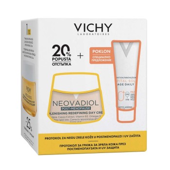 VICHY WINTER NEOVADIOL DNEVNA KREMA 50ML+CAPITAL SOLEIL UV50+0083 PROMO PAKET