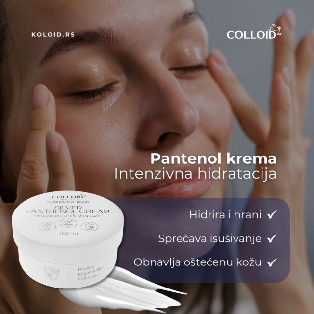 Srebrna Pantenol Krema 100Ml