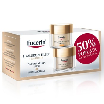 EUCERIN BOX ELASTICITY DNEVNA KREMA SPF30 50ML+NOĆNA KREMA 50ML