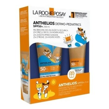 LA ROCHE-POSAY PROMO ANTHELIOS KIDS PACK LOSION 50+ 200ML+HIDR MLEKO 50+75ML  