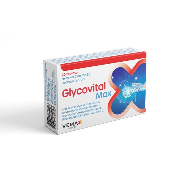 GLYCOVITAL MAX TABLETE A20