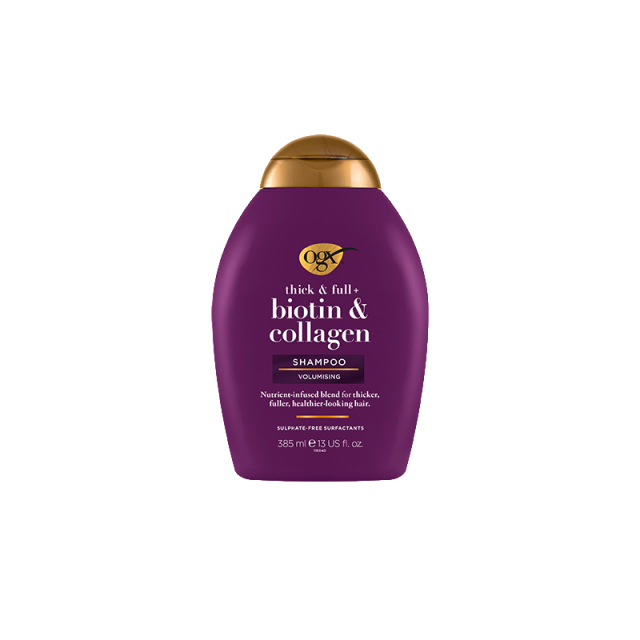 Ogx Argan Biotin & Collagen Šampon Za Kosu 385Ml