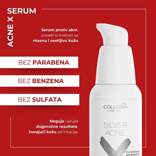 Srebrni Acne X Serum 50Ml