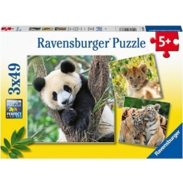 Ravensburger Puzzle Panda Tigar Lav Ra05666