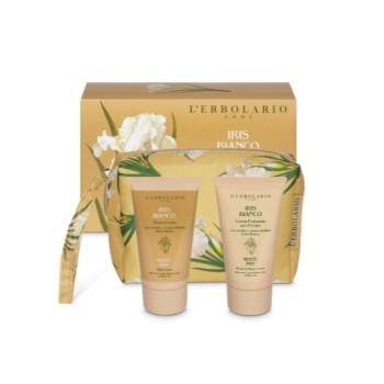 LERBOLARIO WHITE IRIS SET BLOSSOM BEAUTY POCHETTE (KUPKA 75ML + KREMA 75ML)