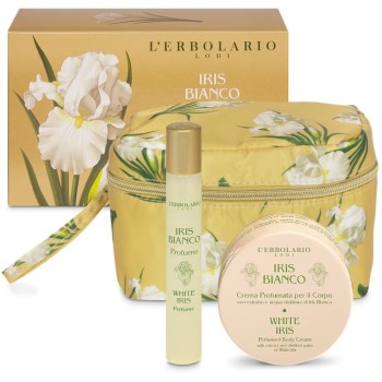 LERBOLARIO WHITE IRIS SET BEAUTY CASE  (PARFEM 15ML + KREMA 75ML)