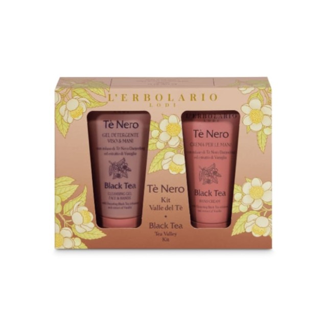 Lerbolario Black Tea Set (Gel 75Ml + Krema Za Ruke 50Ml)