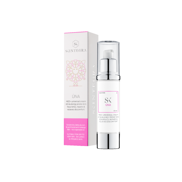 Skintegra Una Hranljiva I Zaštitna Krema Za Suvu, Osetljivu I Netolerantnu Kožu 50Ml