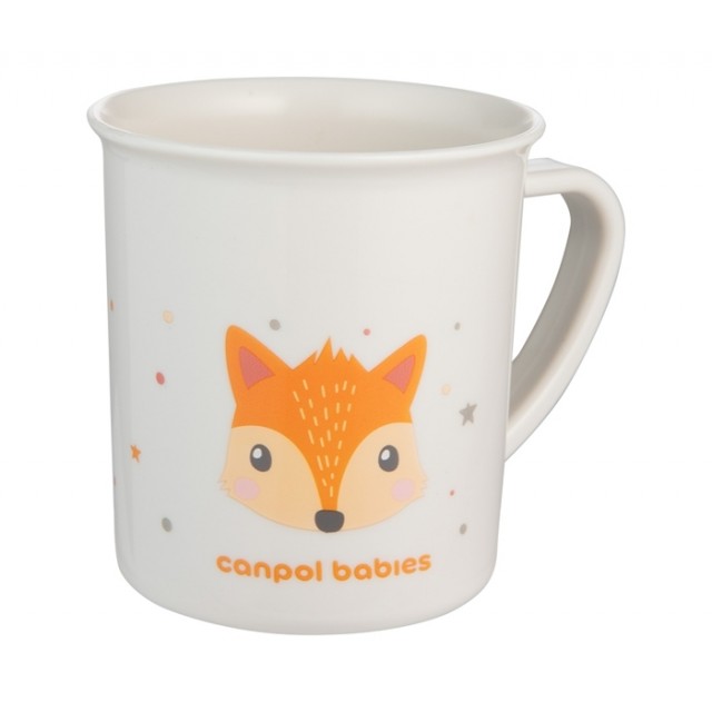 Canpol Babies Šolja 170Ml 12M+ Cute Animals 4/413 Narandzasta