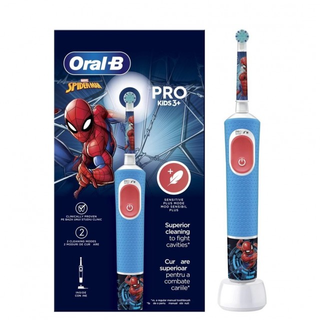 Oral B Dečija Električna Četkica Za Zube Pro Spiderman