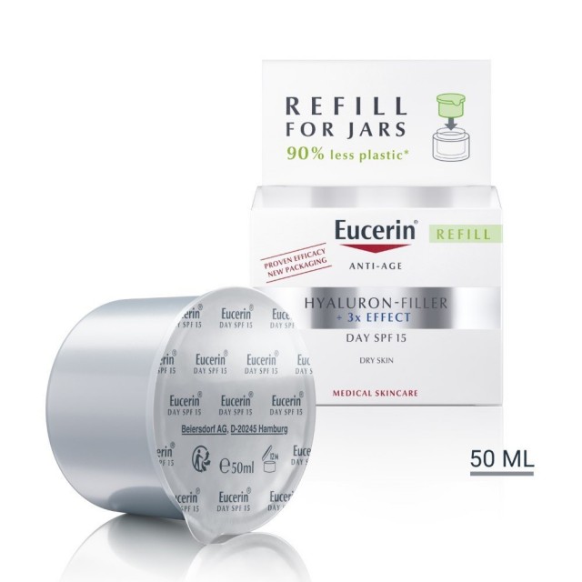Eucerin Hyaluron-Filler Dnevna Krema Za Sk Spf15 50Ml Refill 98389 Eucerin Hyaluron-Filler Dnevna Krema Za Sk Spf15 50Ml Refill 98389